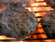 hamburgers on grill hamburgers on grill