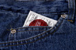 objects - condom in pocket