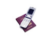 objects - passport and phone objects - passport and phone