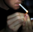 smoker smoking cigarette unhealthy lifestyle choic