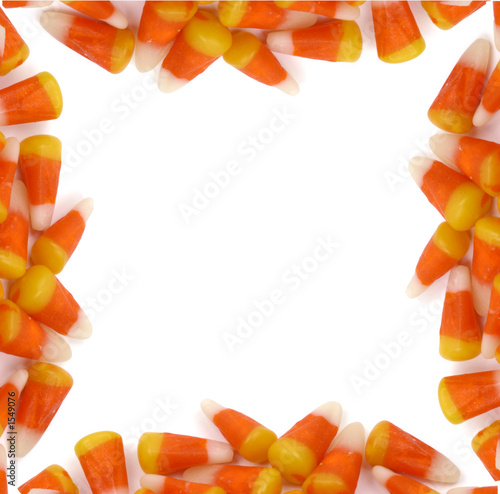 halloween - candy corn border