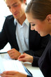 businessteam at a meeting