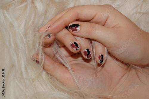 Photo: nail art fur nail art fur