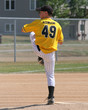 baseball boy pitching