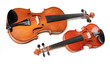 two violins
