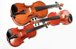 three violins