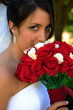 bride and bouquet