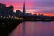 sunset view of san francisco