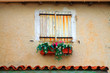 window with shutters in france