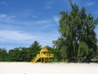 yellow life guard