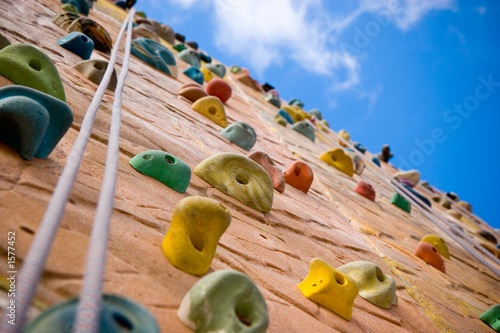 rock climbing