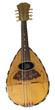 mandoline ancienne - vue de face