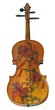violon aux lys