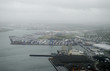 aerial view to reykjavik