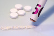 drogen - tabletten und pulver
