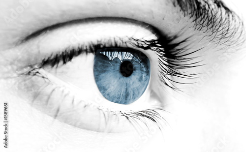 Photo: blue and gray eye 2 blue and gray eye 2