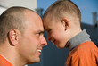 dad and son