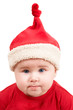 christmas child in a red hat 3