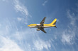 yellow aeroplane