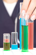 at the laboratory