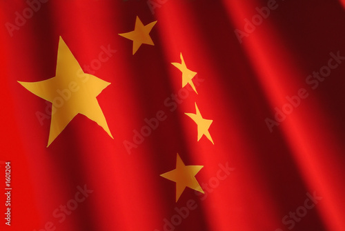 Photo: chinese flag chinese flag