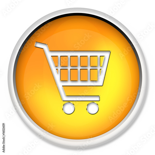 shopping cart icon. shopping cart, button, icon,