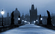 Praga nocą – Most Karola
