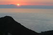magnifique levé de soleil, nuage, belle vue