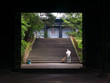 groundskeeper @ monastery in tokyo,japan