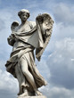 angel statue in rome, italy