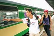 couple travelling