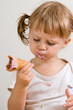child eating ice cream
