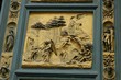 détail de la porte du baptistère de florence