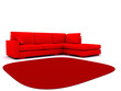 sofa and carpet