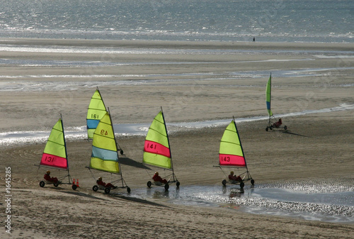 char à voile