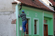 man color the wall man color the wall