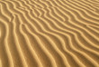 ridges of sand formed in sand dune