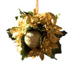 gold xmas tree decoration