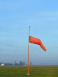 windsock against blue sky windsock against blue sky
