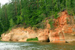 rock in river