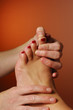 massage reflexology finger to toe zone