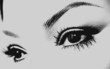 a woman's eyes