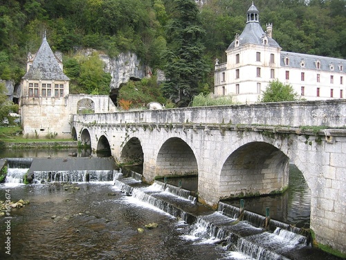 river at brantome dordogne river at brantome dordogne