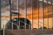 reflected sunset