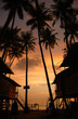 sunset on goa