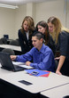 business team (focus on man)