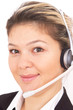 Photo: call center operator call center operator