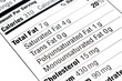 nutritional label