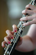 clarinet player