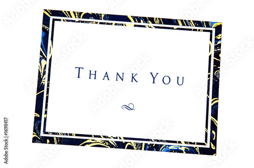 Photo: thank you note thank you note